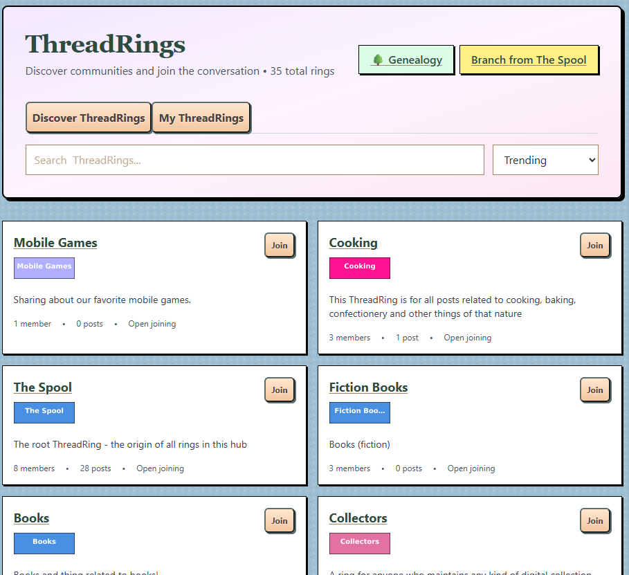 ThreadRings community badges